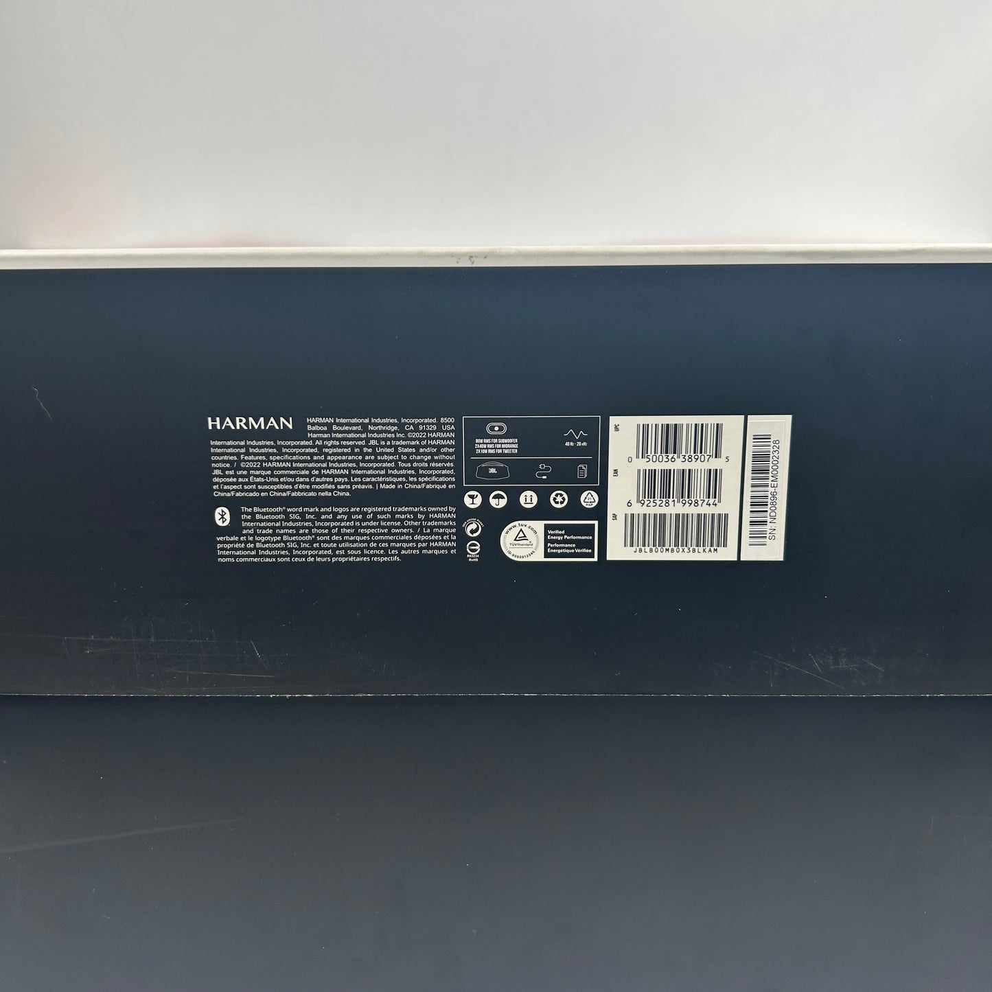 JBL Boombox 3 Portable Bluetooth Party Speaker Black JBLBOOMBOX3BLKAM