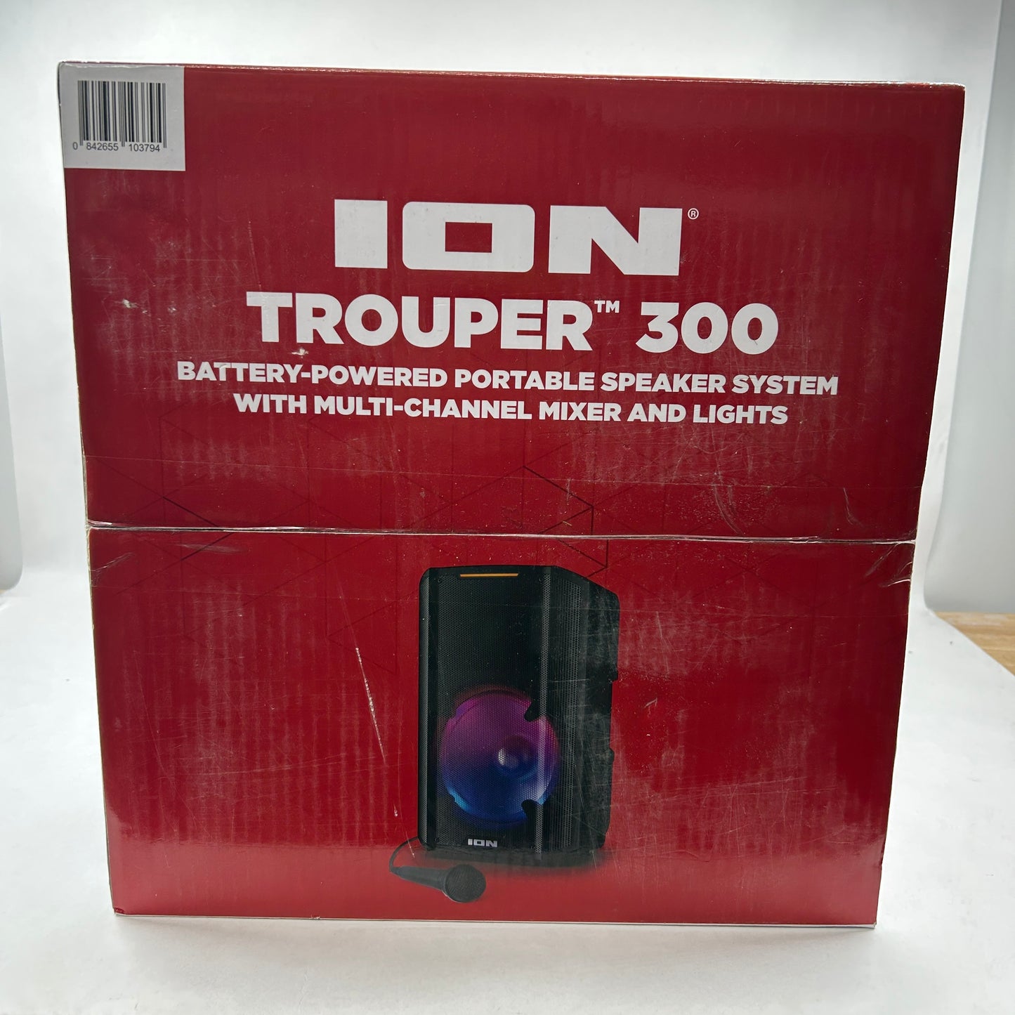 New ION Trouper 300 Portable Speaker System Black IPA118C