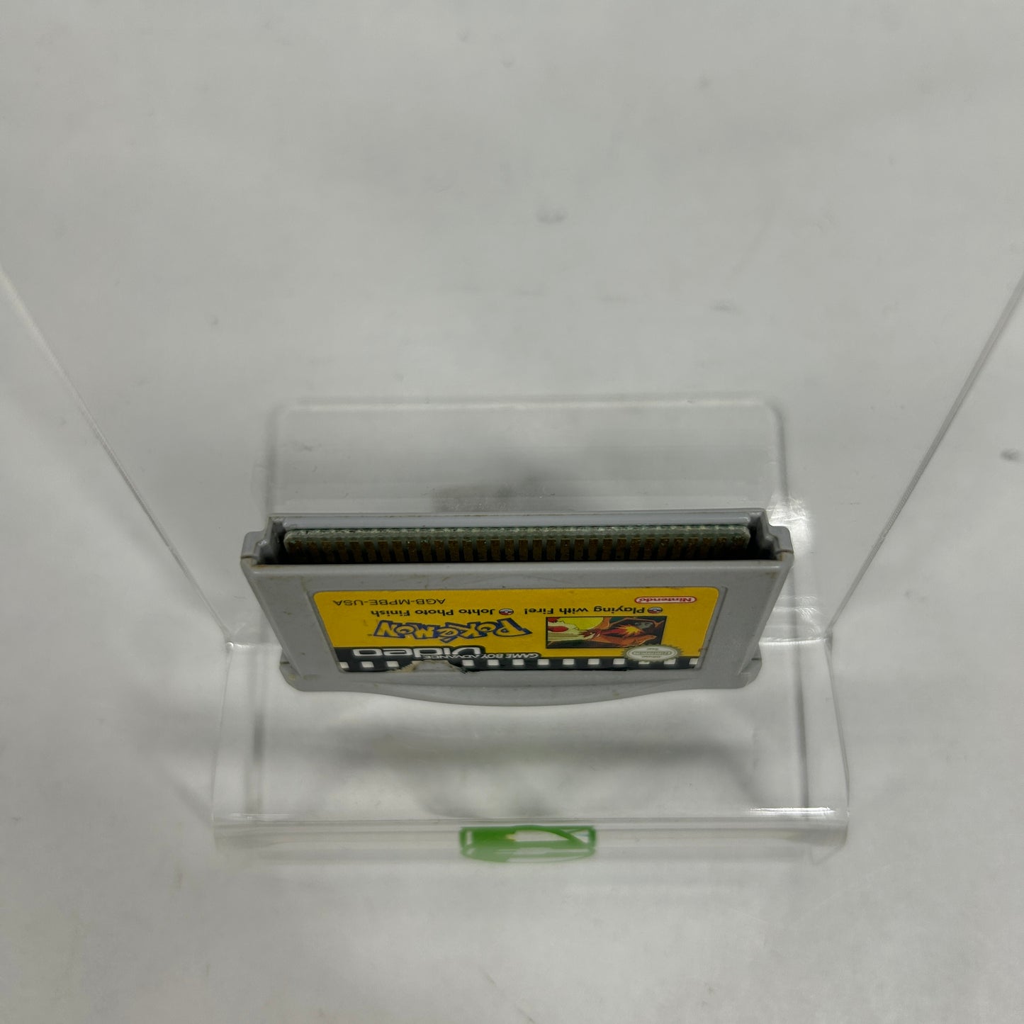 GBA Video Pokemon Johto Photo Finish/Playing with Fire (GameBoy Advance, 2004)