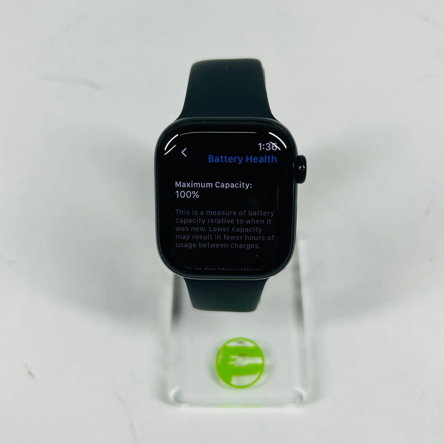 Unlocked Apple Watch Series 11 46MM Jet Black Aluminum Black Sport Band