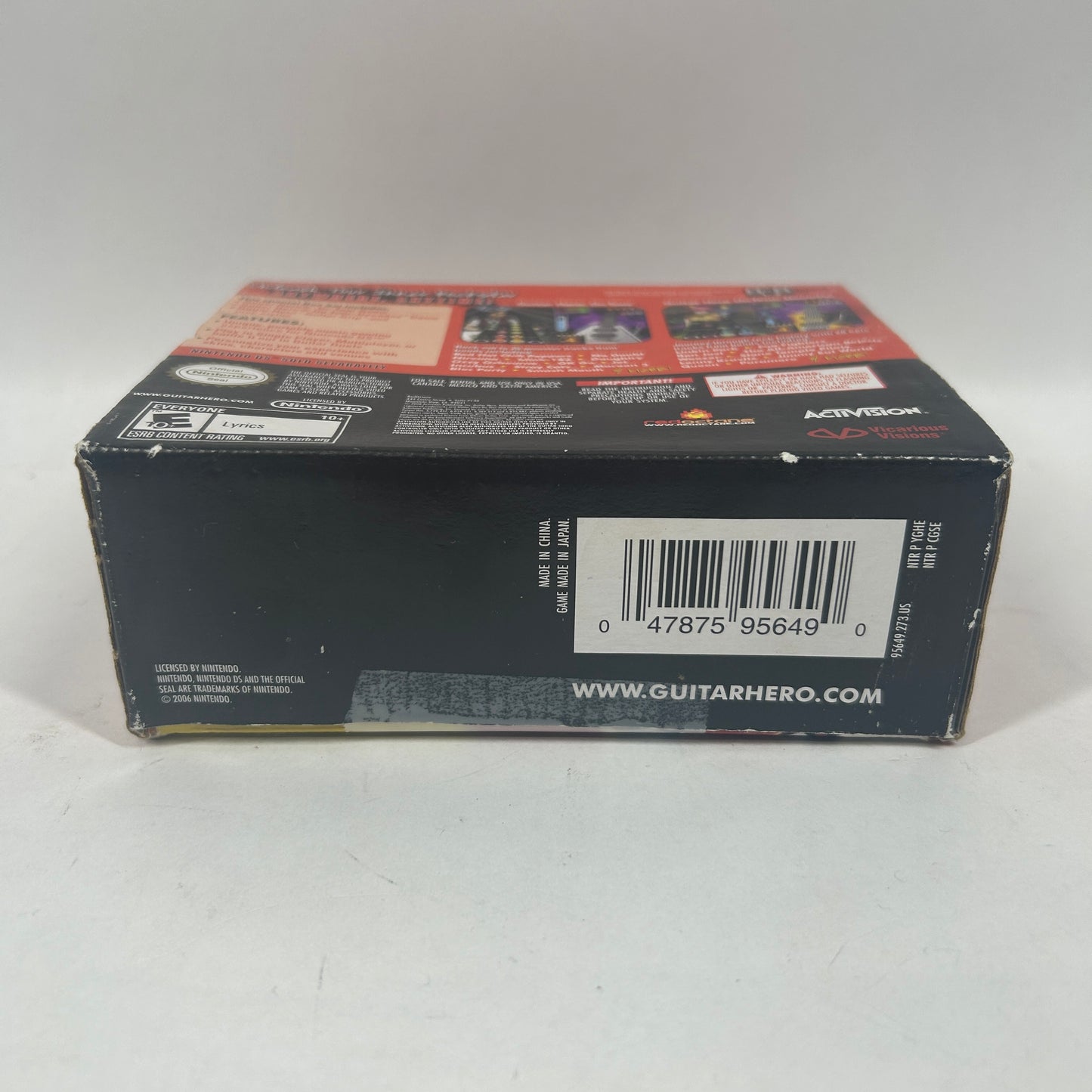 Guitar Hero On Tour & On Tour Decades Box Set (Nintendo DS, 2008)