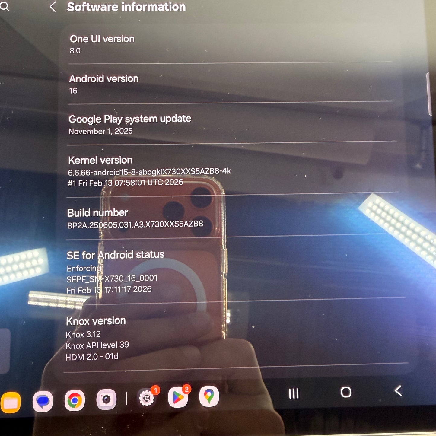 WiFi Only Samsung Galaxy Tab S11 11.0" 256GB Black SM-X730