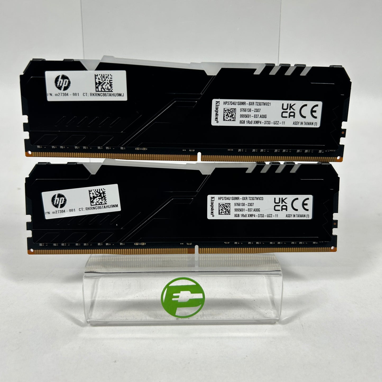 Kingston HyperX Fury 16GB (2x8GB) RAM DDR4 3733MHz HP37D4U1S8MR-8XR T2307WV23