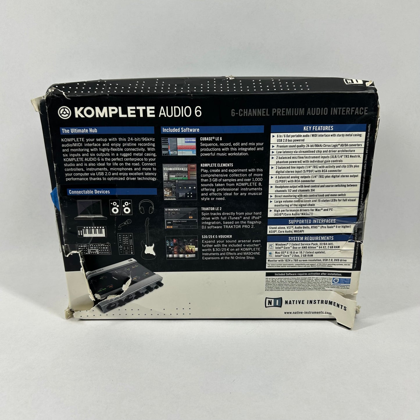 Native Instruments Komplete Audio 6 USB Audio Interface