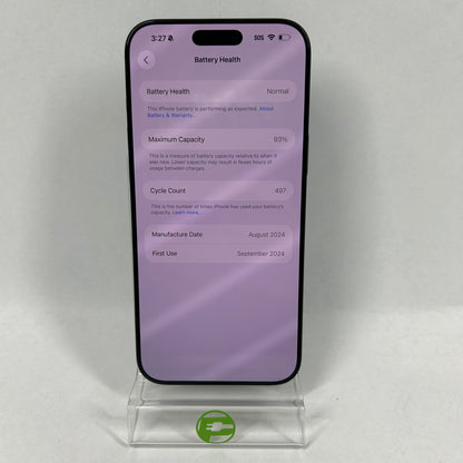 Unlocked Apple iPhone 16 Pro Max 512GB Black MYW73LL/A