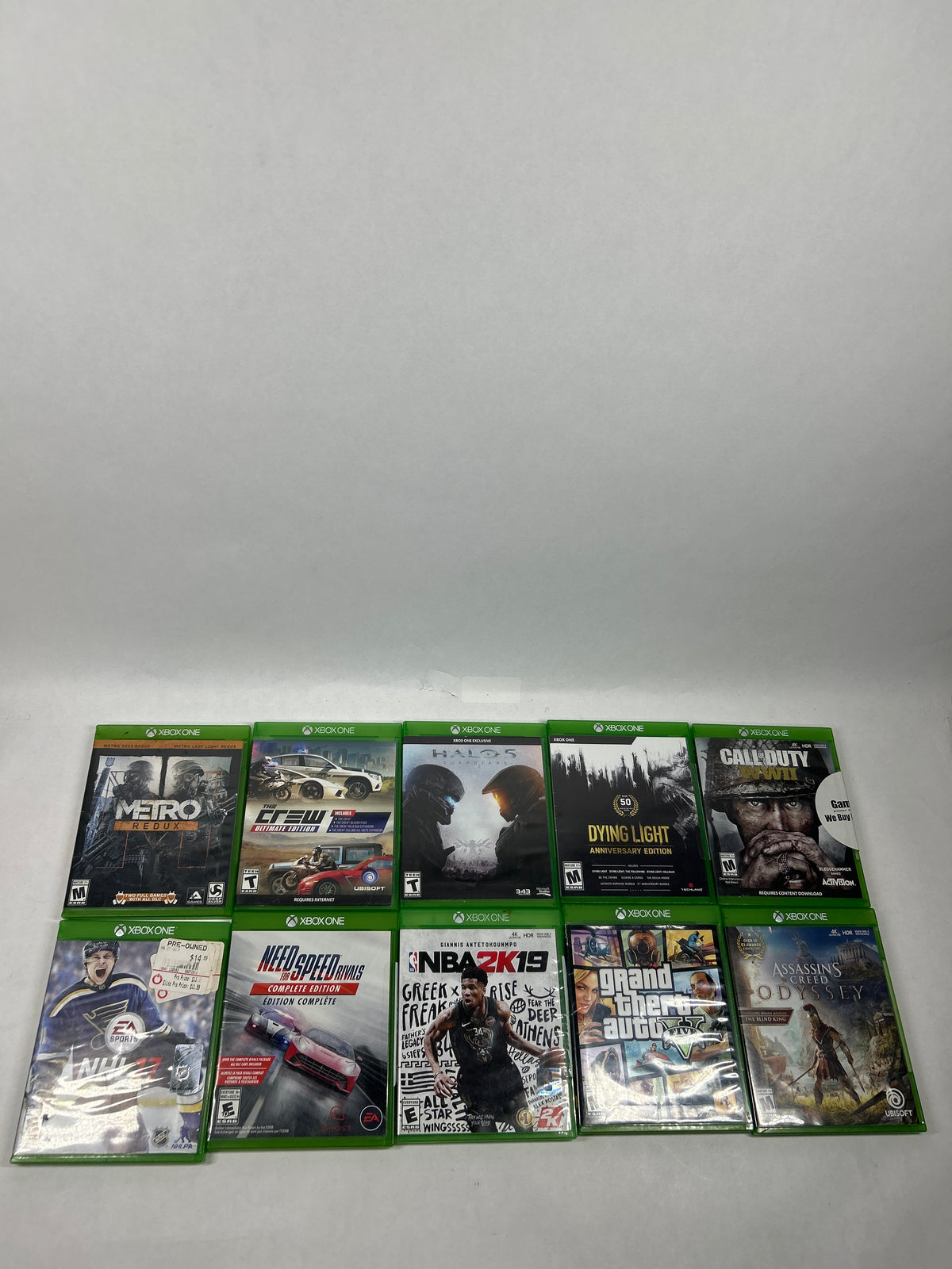 Lot of 50 Microsoft Xbox One Games