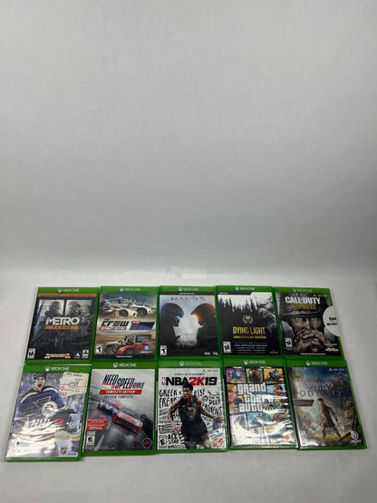 Lot of 50 Microsoft Xbox One Games