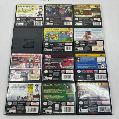 Lot of 12 Nintendo DS Games (Lego, Scribblenauts)