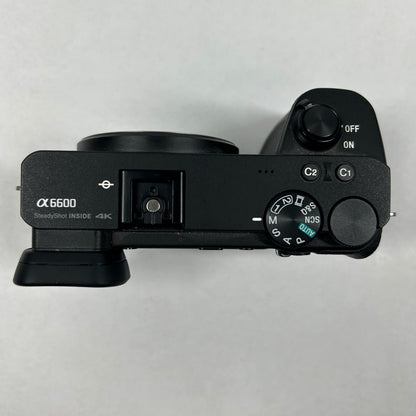 Sony Alpha A6600 24.2MP APS-C Interchangeable Lens Camera 20169 Shutter Count