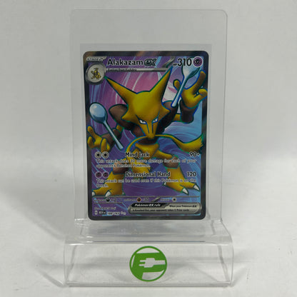 Pokémon TCG Scarlet & Violet Alakazam EX 188/165 Holo English