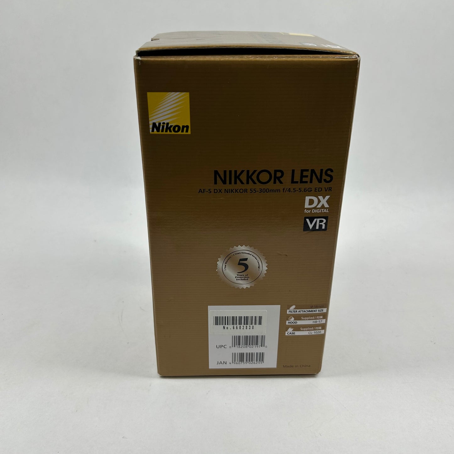 New Nikon AF-S NIKKOR 55-300mm f/4.5-5.6