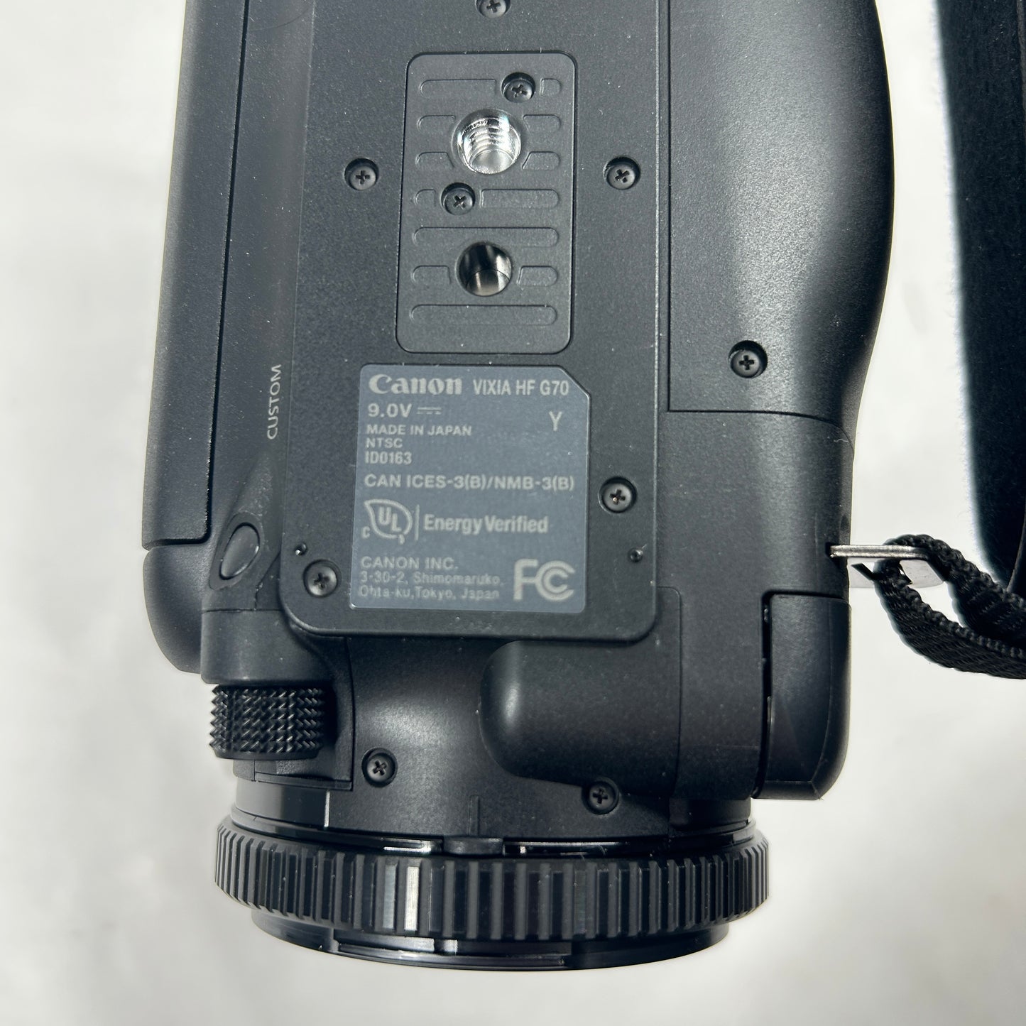 Canon Vixia HF G70 4K Video Camcorder