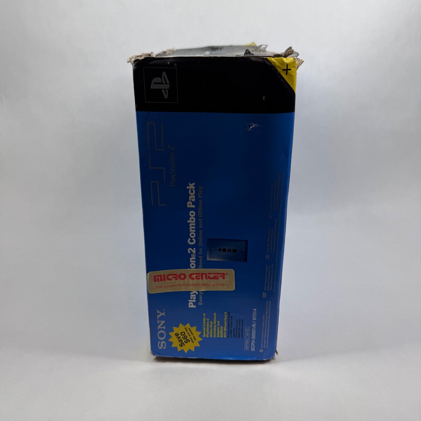 New Sony PlayStation 2 PS2 Black Console Gaming System SCPH-50001