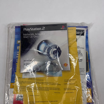 New Sony PlayStation 2 PS2 Black Console Gaming System SCPH-50001