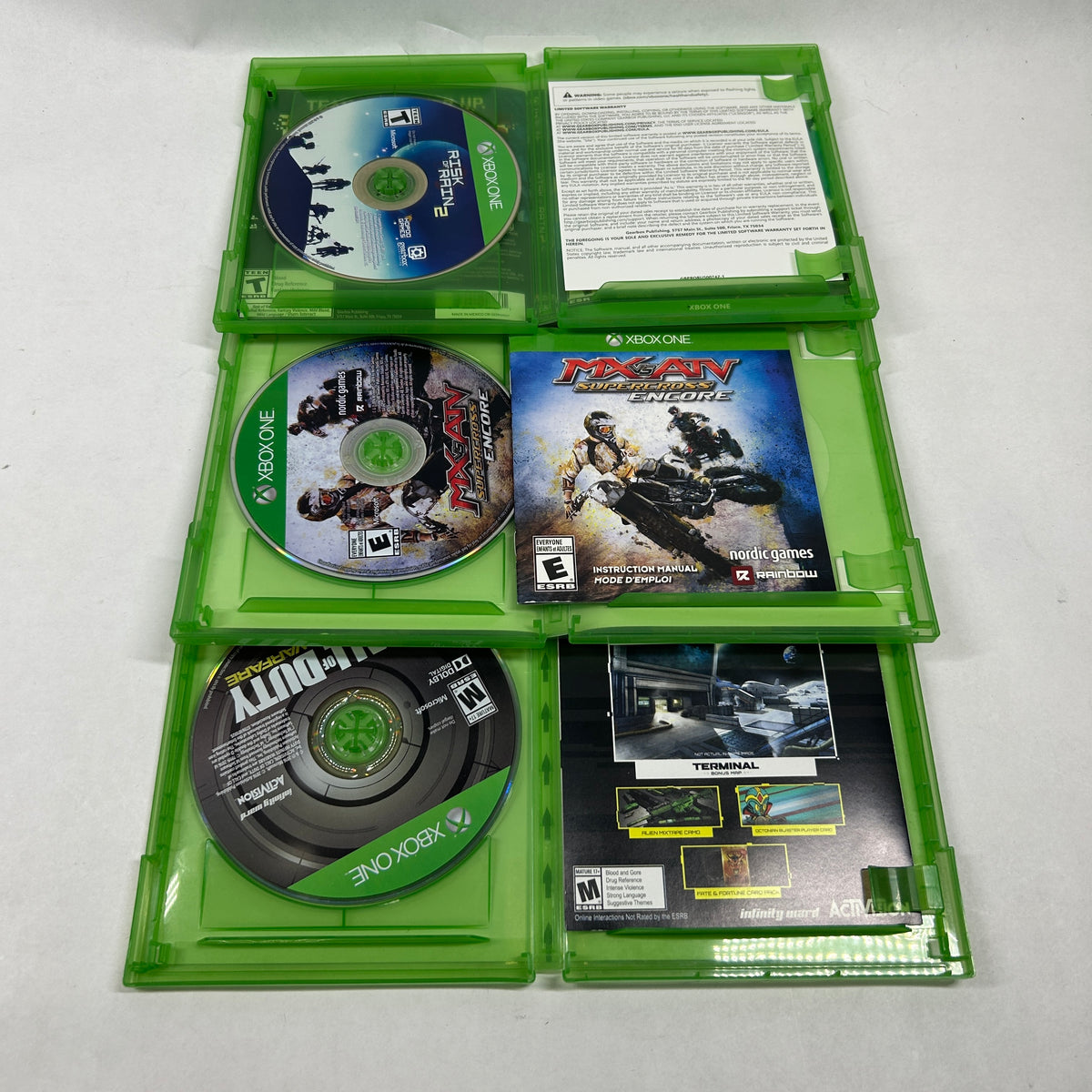 Lot of 50 Microsoft Xbox One Games