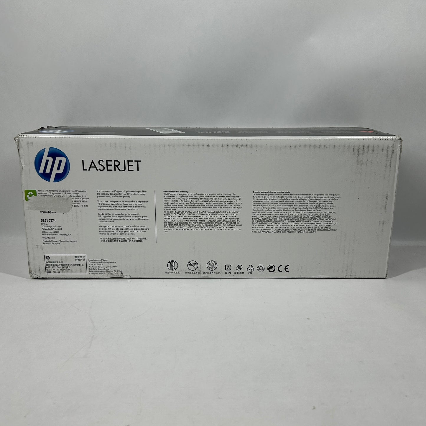 New HP 659X W2011X Cyan Toner Cartridge