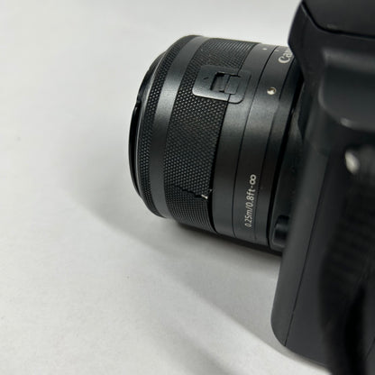 Canon EOS M50 24.1MP Digital SLR DSLR Camera With Canon Zoom Lens EF-M 15-45mm