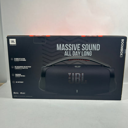 JBL Boombox 3 Portable Bluetooth Party Speaker Black JBLBOOMBOX3BLKAM
