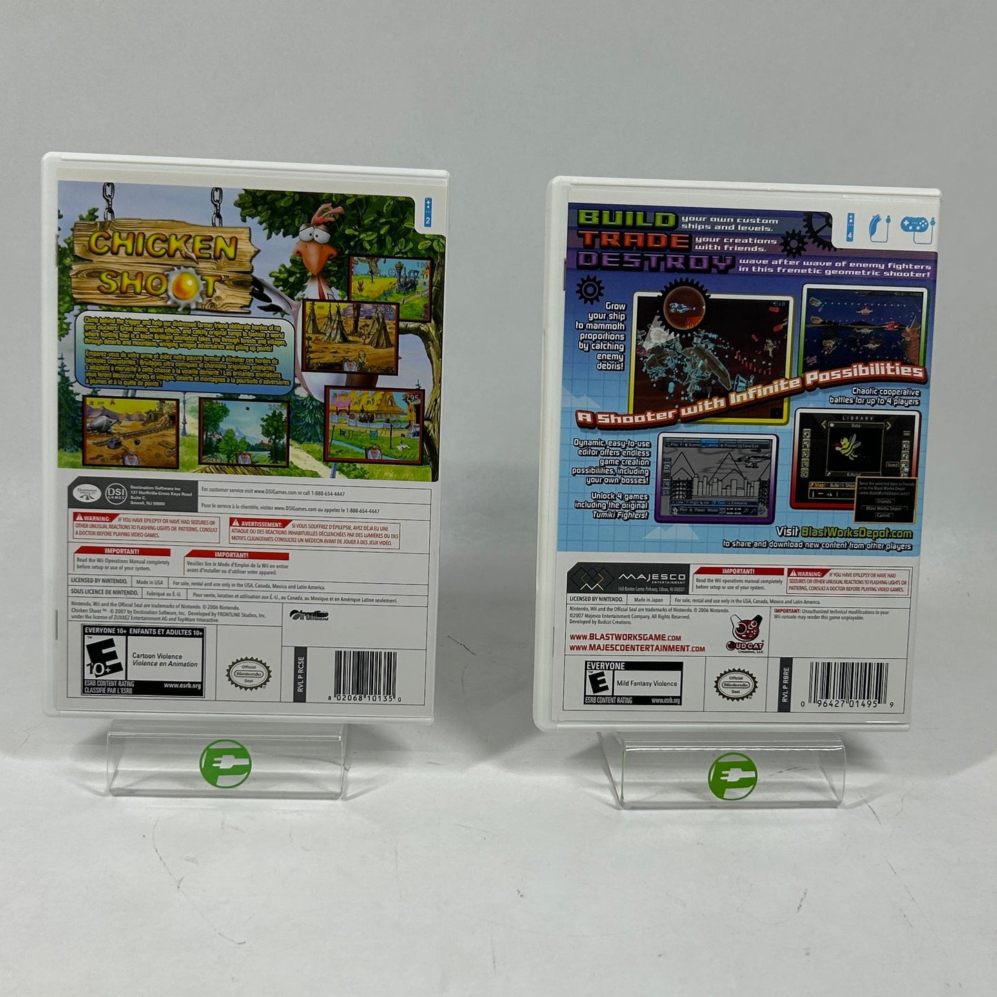 Lot of 10 Nintendo Wii Games Action and Adventure