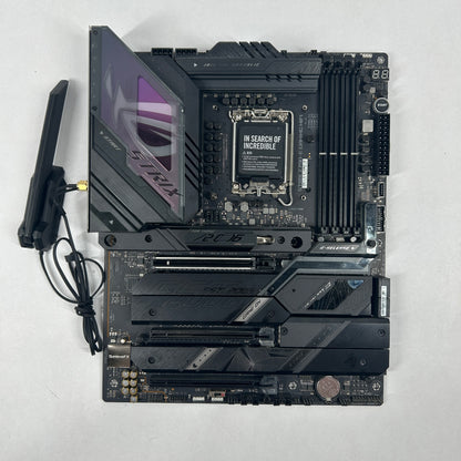 Broken Asus ROG Strix Z790-E Gaming Wifi LGA 1700 ATX Intel DDR5 Motherboard Bent Pins