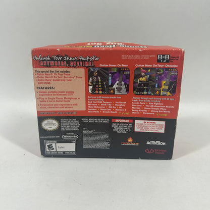 Guitar Hero On Tour & On Tour Decades Box Set (Nintendo DS, 2008)