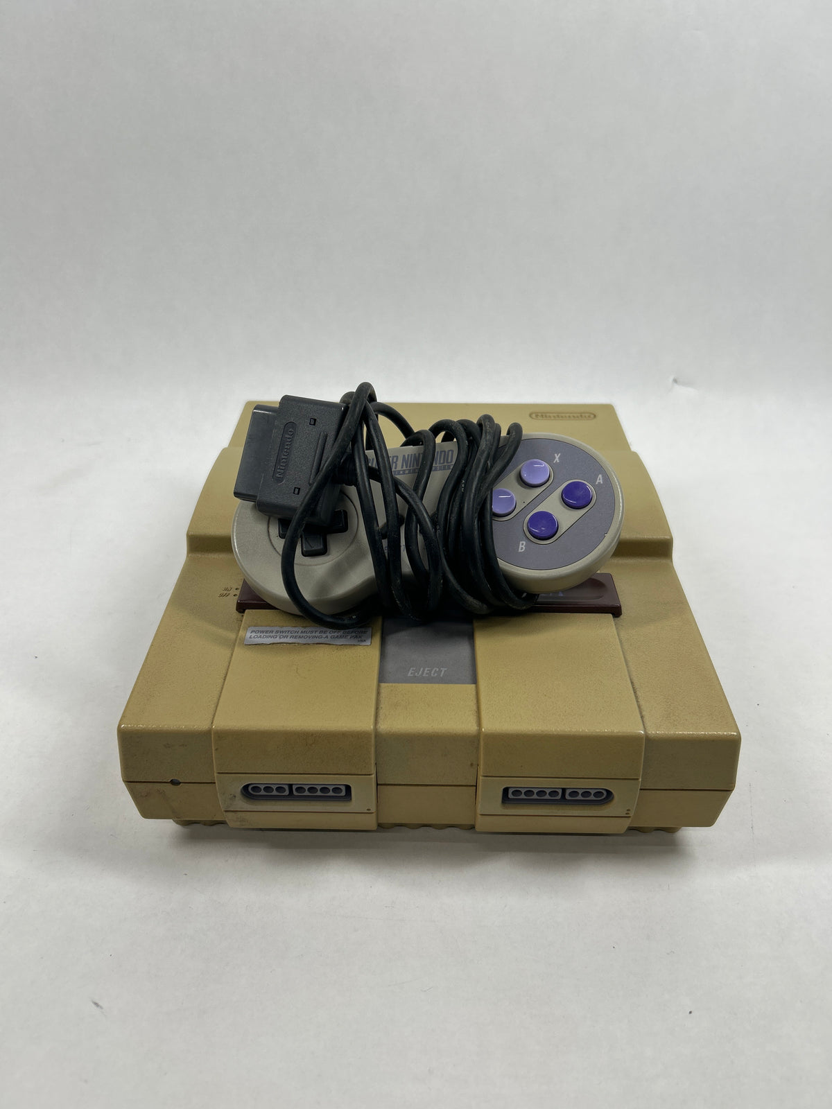 Super Nintendo Entertainment System Console Gaming System SNS-001 Gray