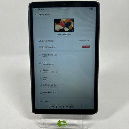 WiFi Only Lenovo Tab One 64GB Black TB305FU
