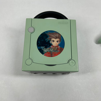 Nintendo GameCube Console Gaming System DOL-001 Green Tales of Symphonia Japan Special Edition   READ