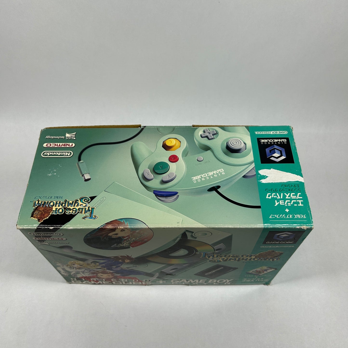 Nintendo GameCube Console Gaming System DOL-001 Green Tales of Symphonia Japan Special Edition   READ