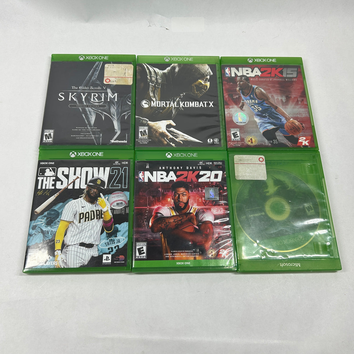 Lot of 50 Microsoft Xbox One Games