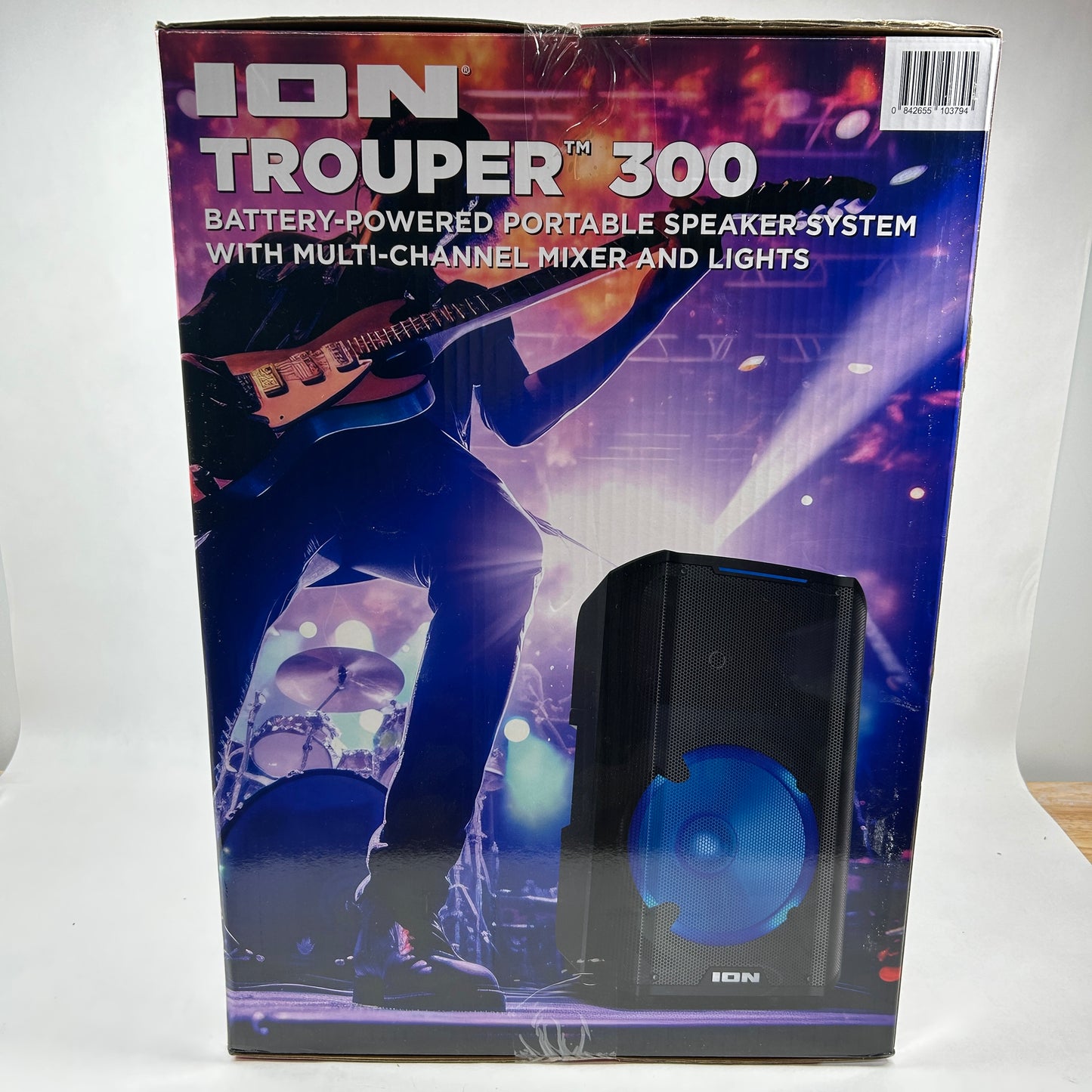 New ION Trouper 300 Portable Speaker System Black IPA118C