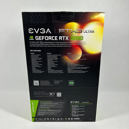 EVGA GeForce RTX 3090 FTW3 Ultra 24GB GDDR6X Graphics Card 24G-P5-3987-KR