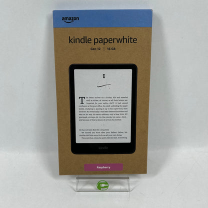 New Amazon Kindle Paperwhite 12th Gen 16GB Black SA568B