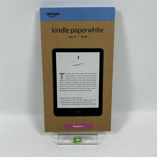 New Amazon Kindle Paperwhite 12th Gen 16GB Black SA568B