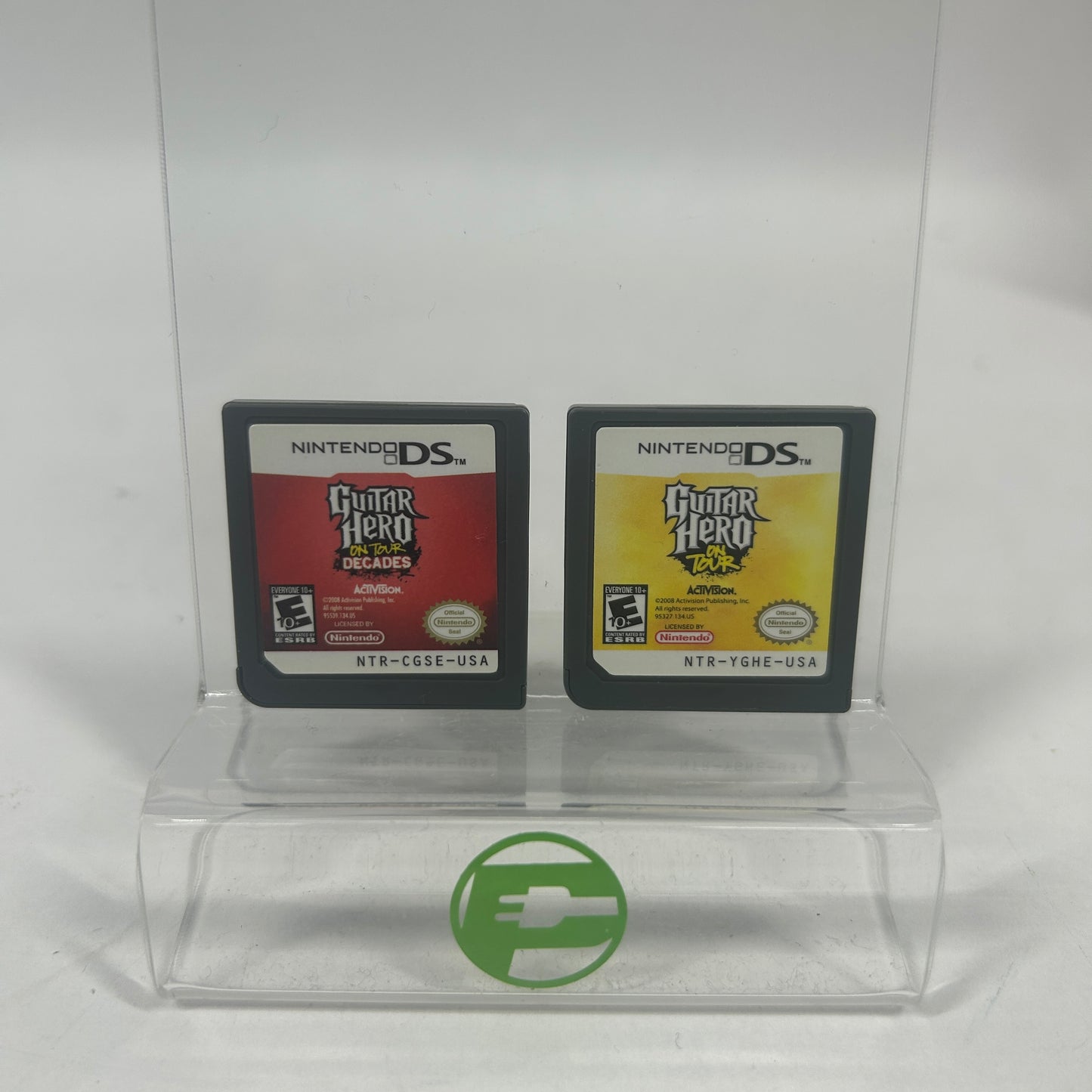 Guitar Hero On Tour & On Tour Decades Box Set (Nintendo DS, 2008)