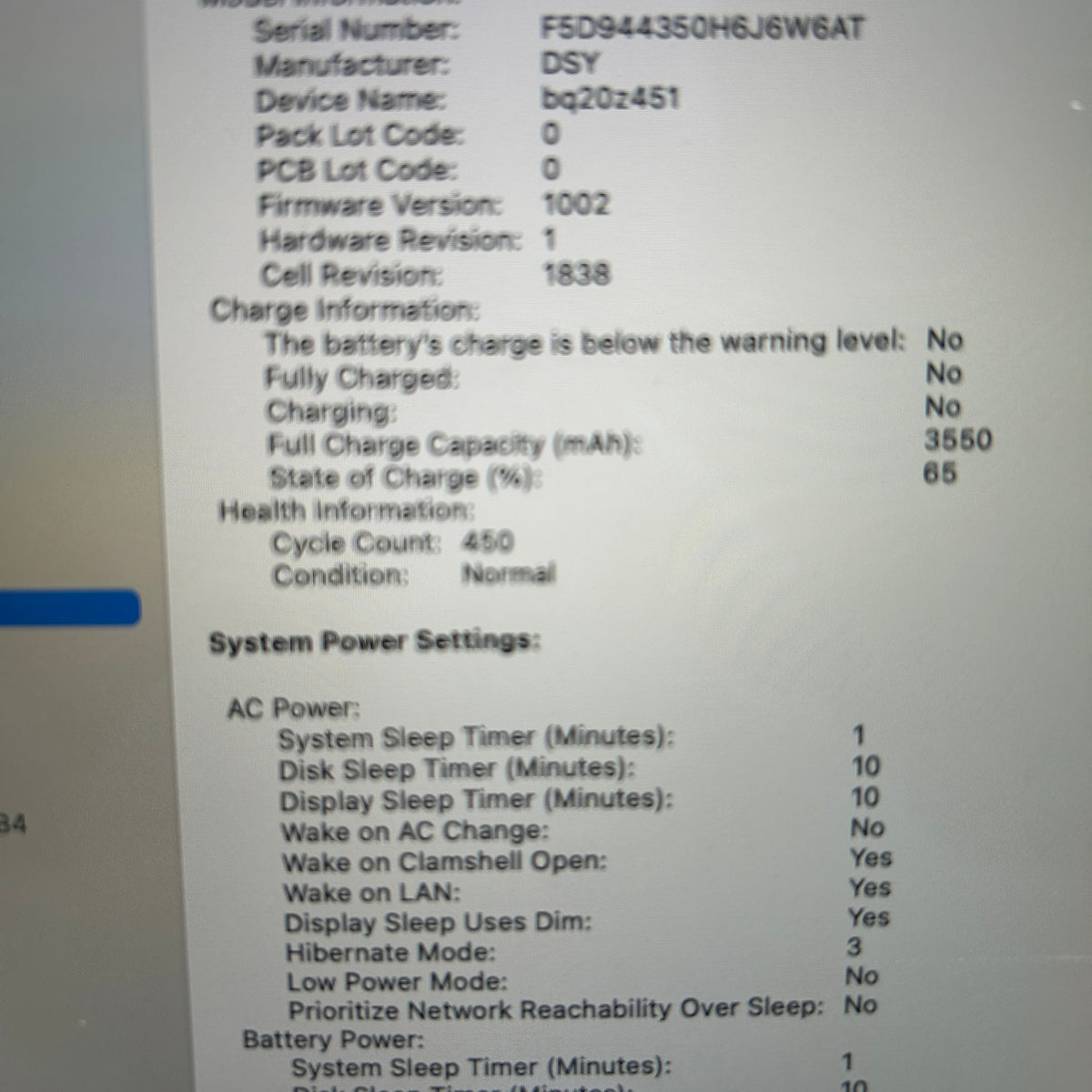 2019 Apple MacBook Air 13.3" i5 1.6GHz 8GB RAM 128GB HDD Space Gray MVFM2LL/A