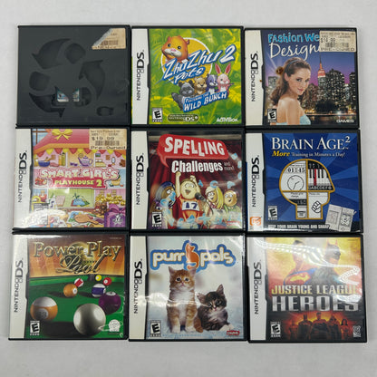 Lot of 12 Nintendo DS Games (Lego, Scribblenauts)