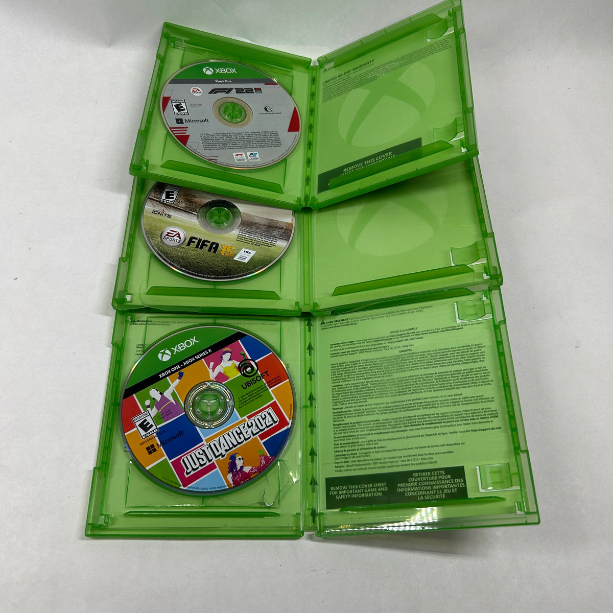 Lot of 50 Microsoft Xbox One Games