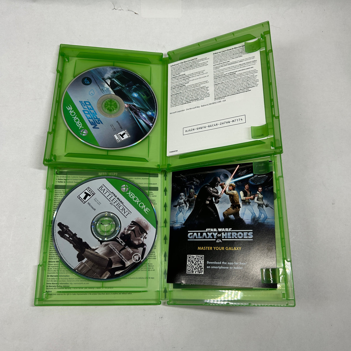 Lot of 50 Microsoft Xbox One Games