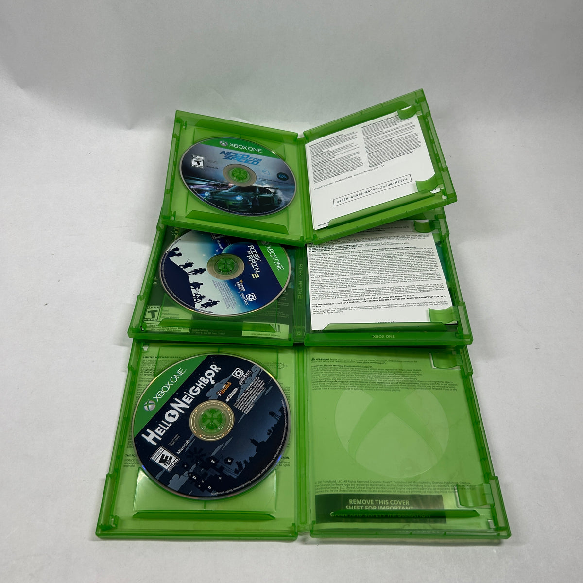 Lot of 50 Microsoft Xbox One Games