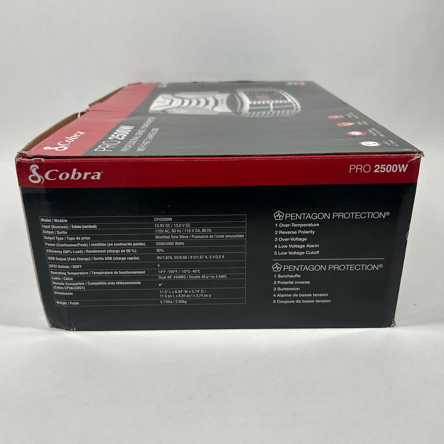 New Cobra Pro 2500w Professional Grade Power Converter CPI2500W