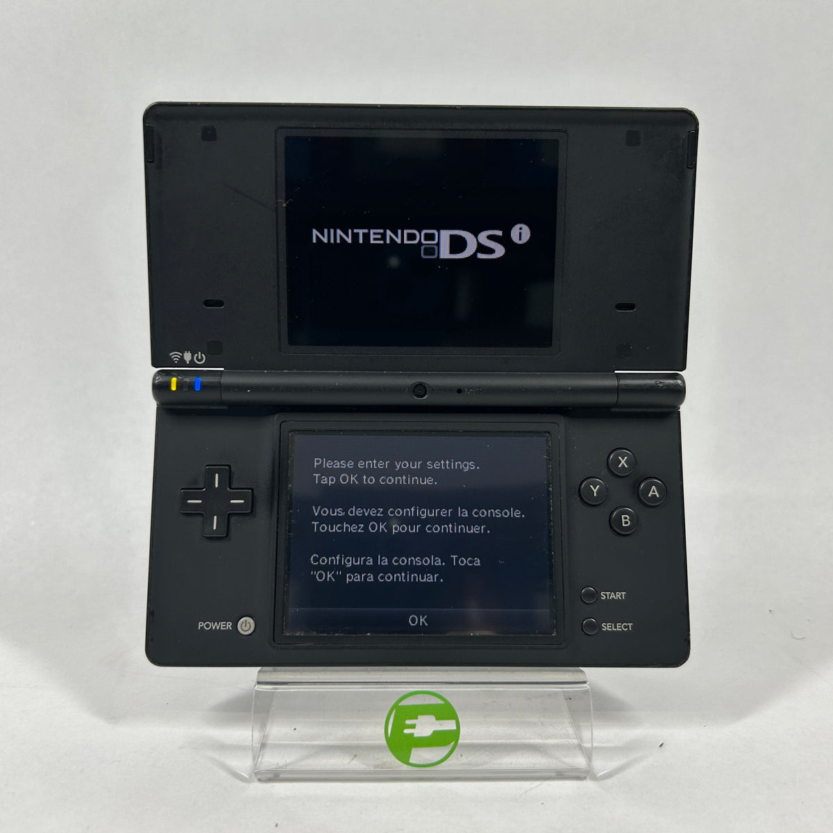 Nintendo DSi Handheld Game Console Only TWL-001 Black Pokemon Black Edition