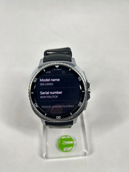 Unlocked Samsung Galaxy Watch8 Classic Stainless Steel Smartwatch SM-L505U