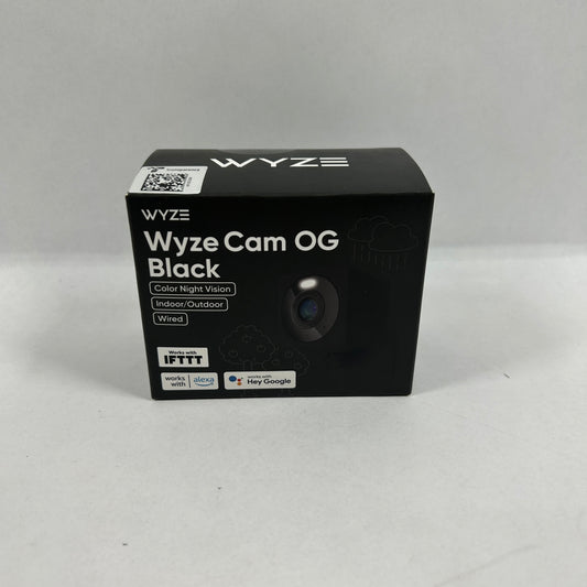 New Wyze Cam OG Black Color Night Vision Camera WYZECGSB