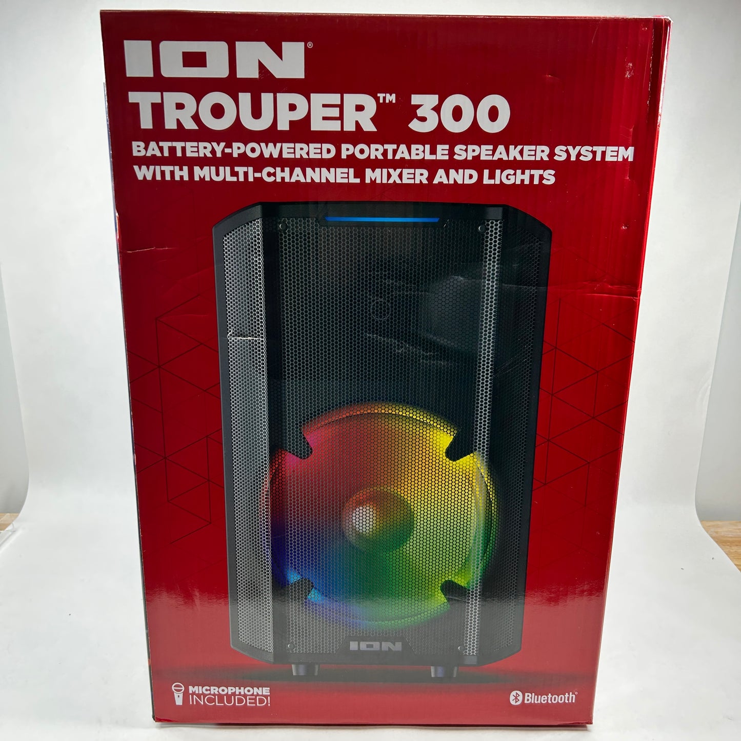 New ION Trouper 300 Portable Speaker System Black IPA118C