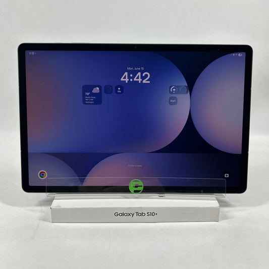 WiFi Only Samsung Galaxy Tab  S10+ 12.4" 256GB Black SM-X828U