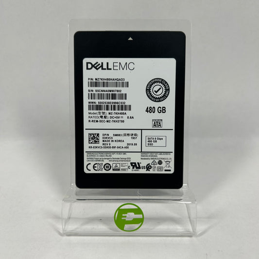 Dell 2.5" EMC 480GB SATA III 6Gbps SSD MZ-7KH480A