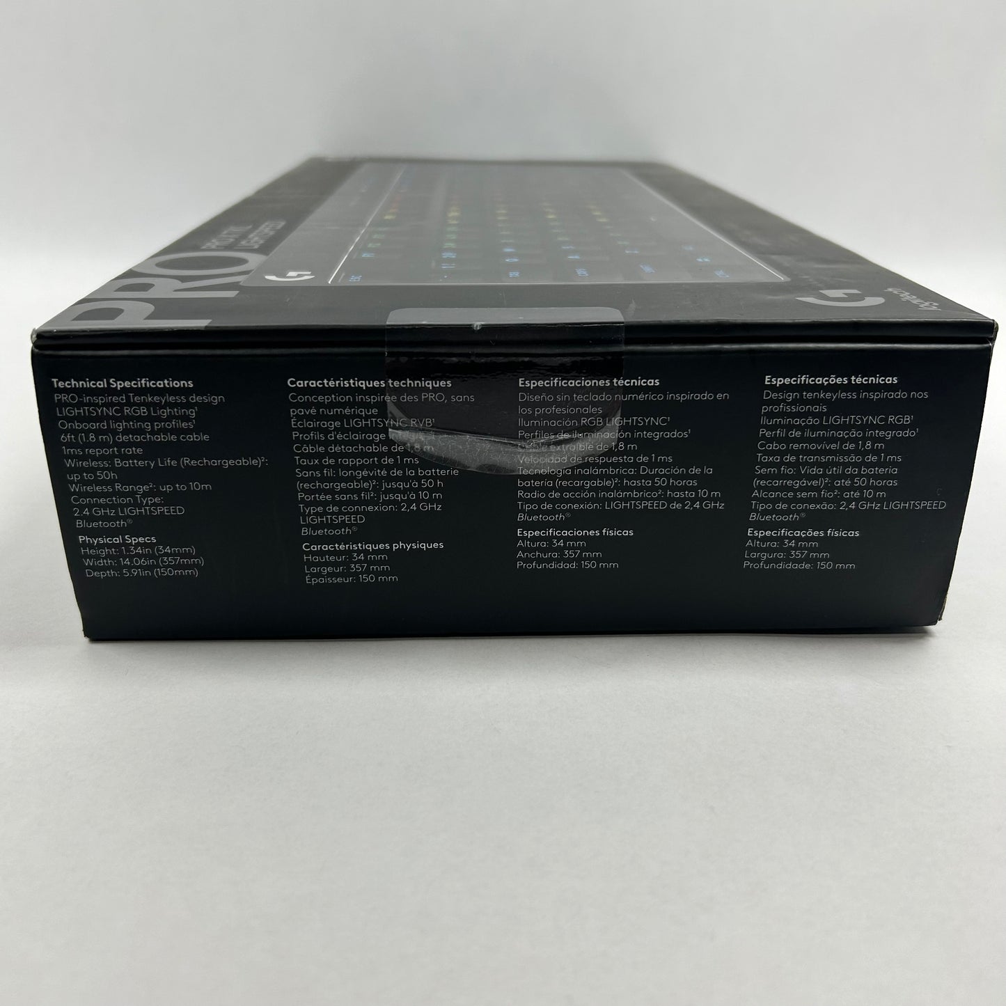 New Logitech Pro x TKL Tactile Gaming Keyboard 920-012127