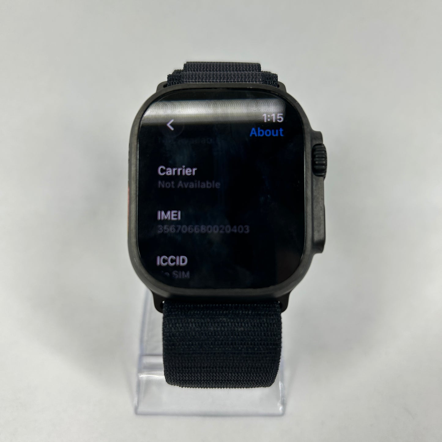 Unlocked Apple Watch Ultra 2 49MM Black MX4P3LW/A