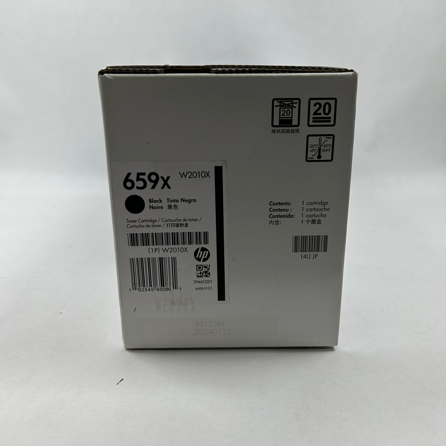 New HP 659X W2010X Black Toner Cartridge